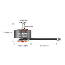 Load image into Gallery viewer, BetaFPV LAVA 1104 7200KV motor (24mm cable with JST1.25 connector)