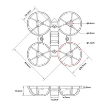 Load image into Gallery viewer, Air65 Brushless Whoop Frame
