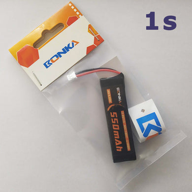 BONKA 550mAh 90C 1S HV Lipo Battery with PH2.0 connector
