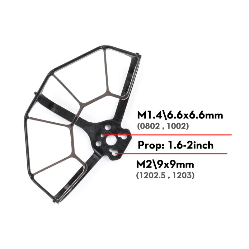FLYWOO Universal prop guard set of 4 (black colour) – Tytoview