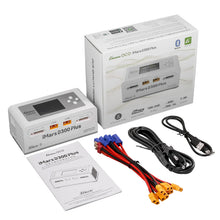 Load image into Gallery viewer, GensAce iMARS D300 Plus Smart Charger AC/DC Dual charger G-Tech (White)