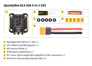 SpeedyBee F405 BLS 50A 30x30 4-in-1 ESC