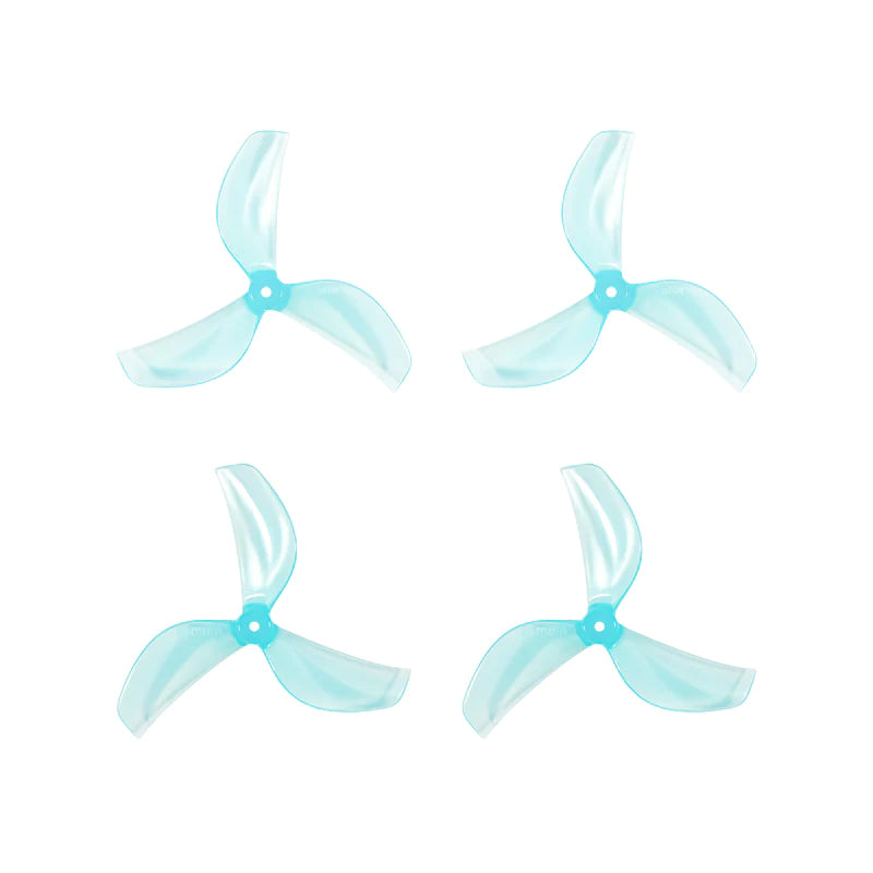 Gemfan 45mm 3-blade propellers 1.5mm shaft (8 pieces)