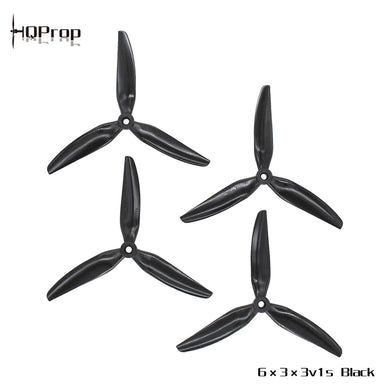 HQPROP Durable Prop 6X3X3 V1S Black (2CW+2CCW)