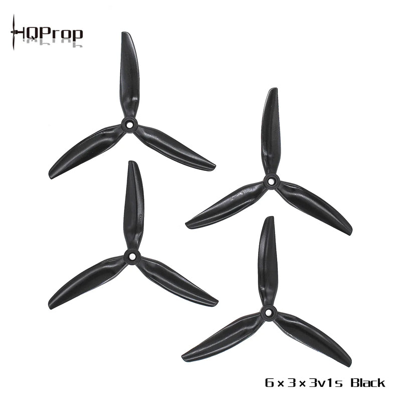 HQPROP Durable Prop 6X3X3 V1S Black (2CW+2CCW)