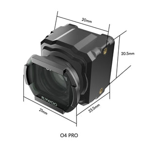 DJI O3/O4 Wide Angle lens 155° by Flywoo