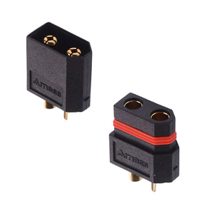 Amass XT60 waterproof connector - One pair (male and female)