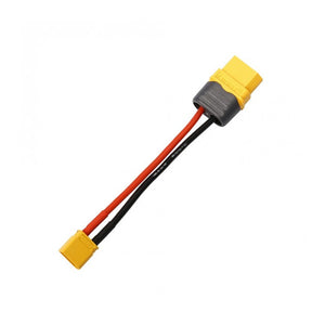 XT30 Male To XT60 Female Plug Connector With 16AWG Silicon Wire Cable 10cm