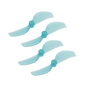 Gemfan 45mm 2-blade propellers 1.5mm shaft (set of 8)