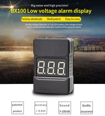 BX100 voltage display tester with buzzer alarm